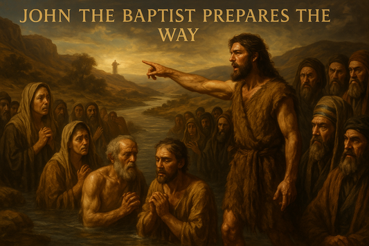 MATTHEW 3 : 1-12 | BEFORE JESUS BEGAN HIS MINISTRY ONE VOICE PREPARED THE WAY