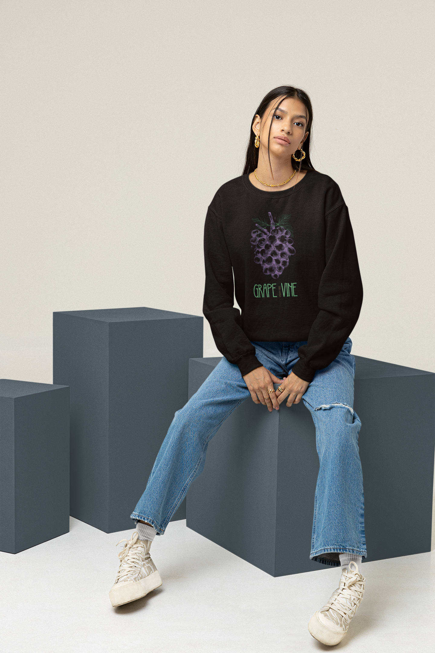 GRAPE VINE | WOMEN SWEATSHIRT