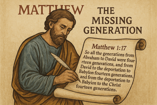 MATTHEW 1 : 17 | THE MYSTERY OF THE MISSING GENERATION