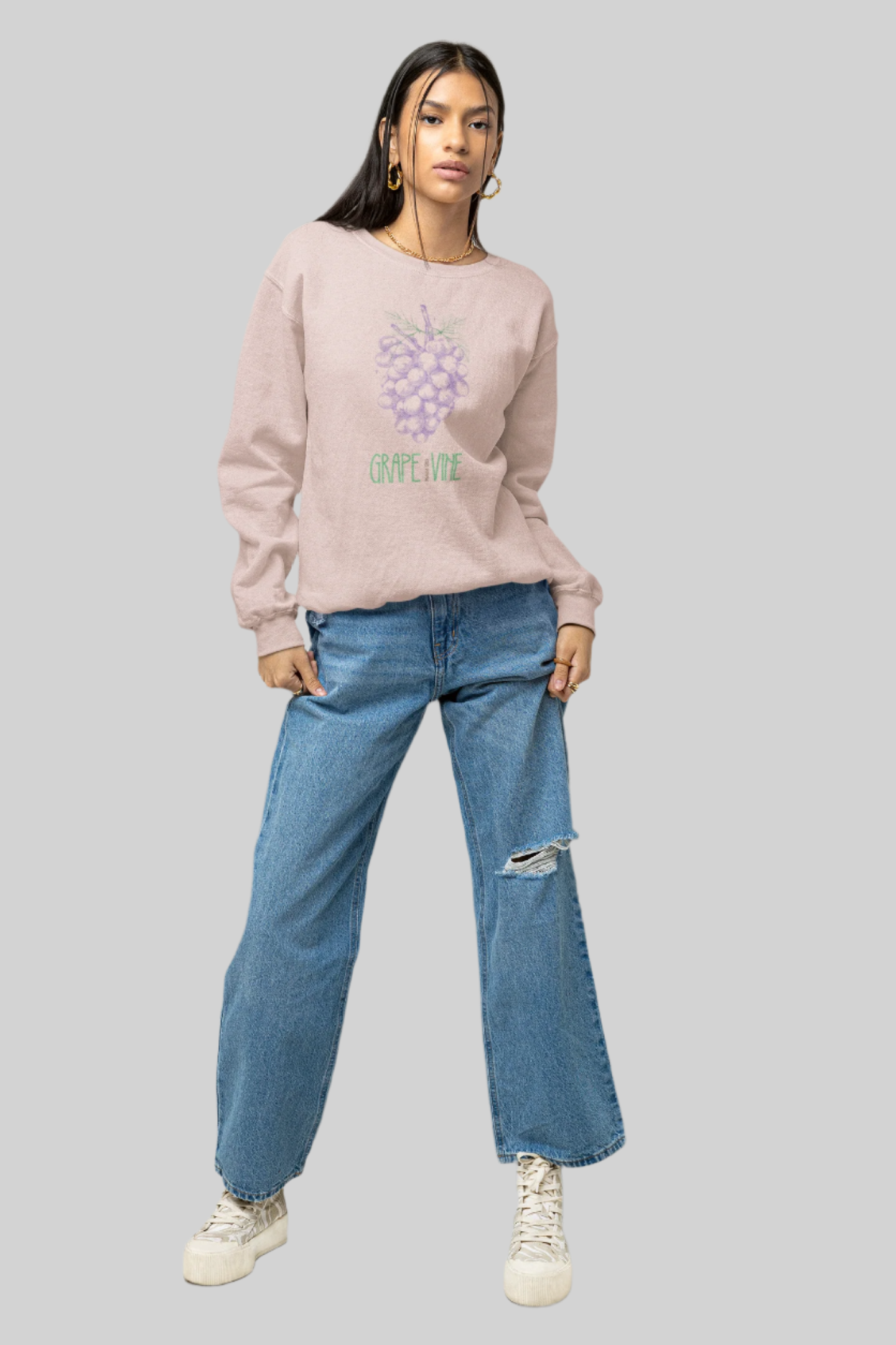 GRAPE VINE | WOMEN SWEATSHIRT