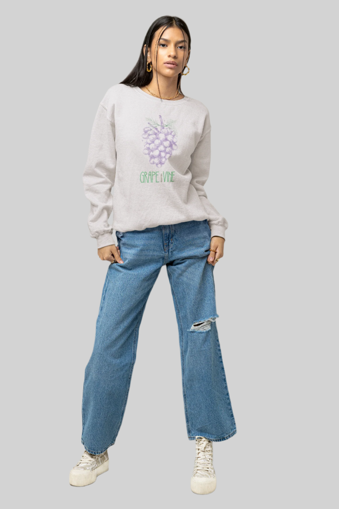 GRAPE VINE | WOMEN SWEATSHIRT