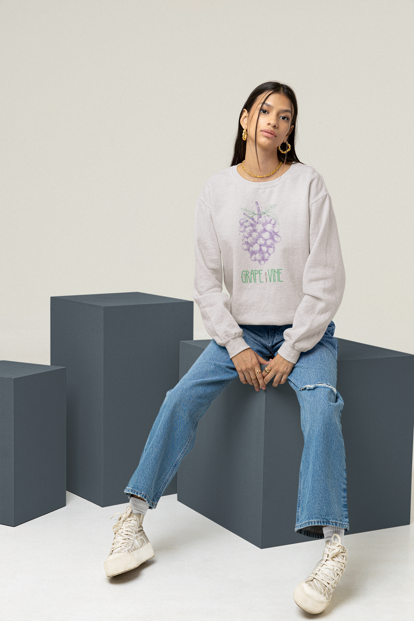 GRAPE VINE | WOMEN SWEATSHIRT